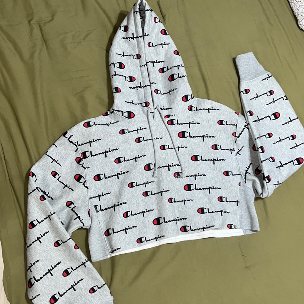 Cropped Champion Hoodie